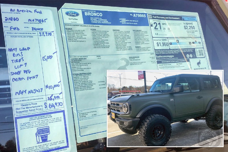 Eighty Percent Of New Car Buyers In January Paid Over MSRP